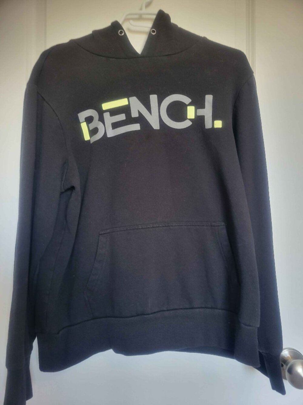 BENCH black hoodie mens